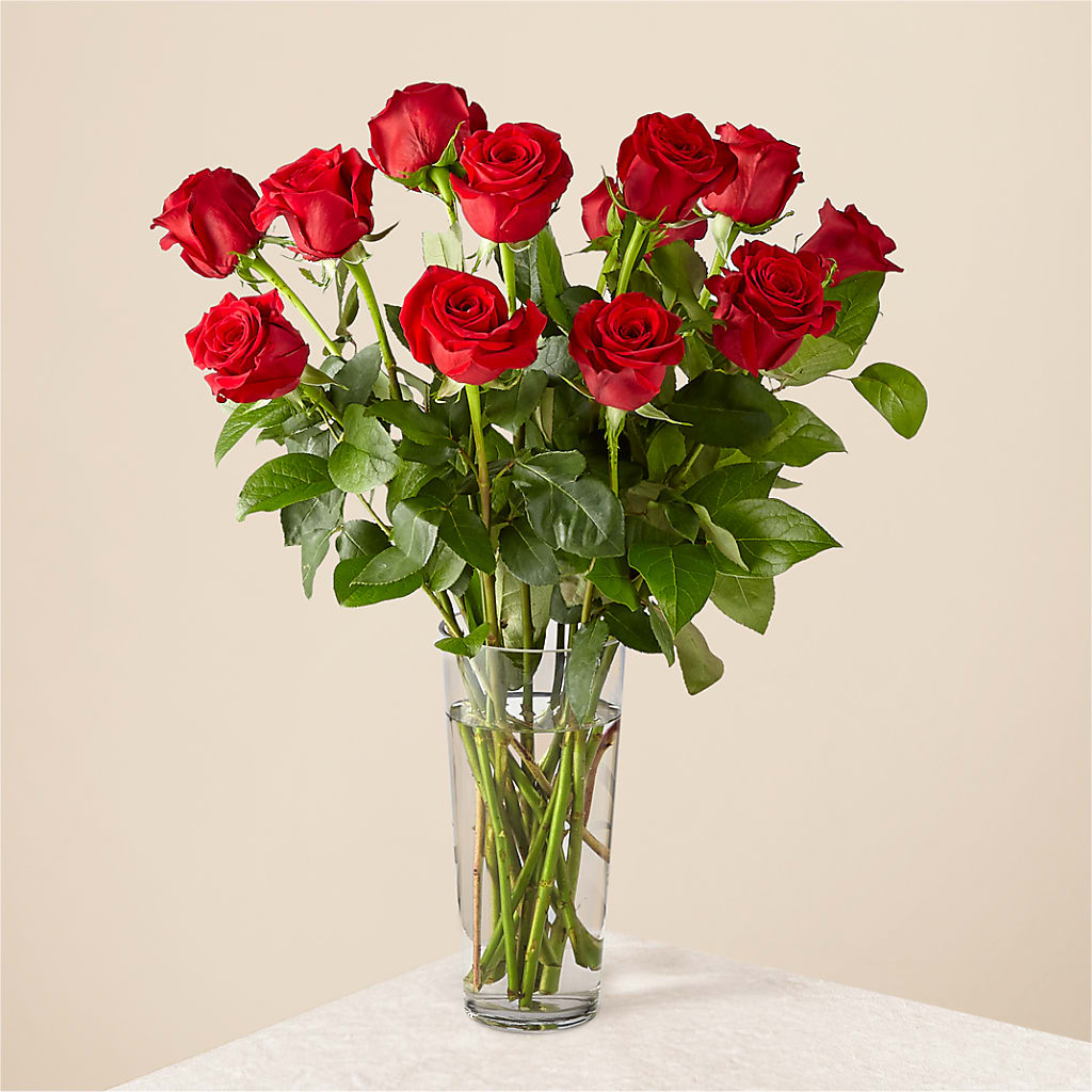Long Stem Red Rose Bouquet – Dallas House Of Flowers, Dallas TX