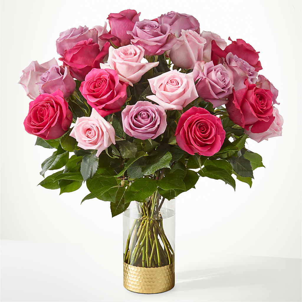 Pure Beauty Mixed Roses – Dallas House Of Flowers, Dallas TX