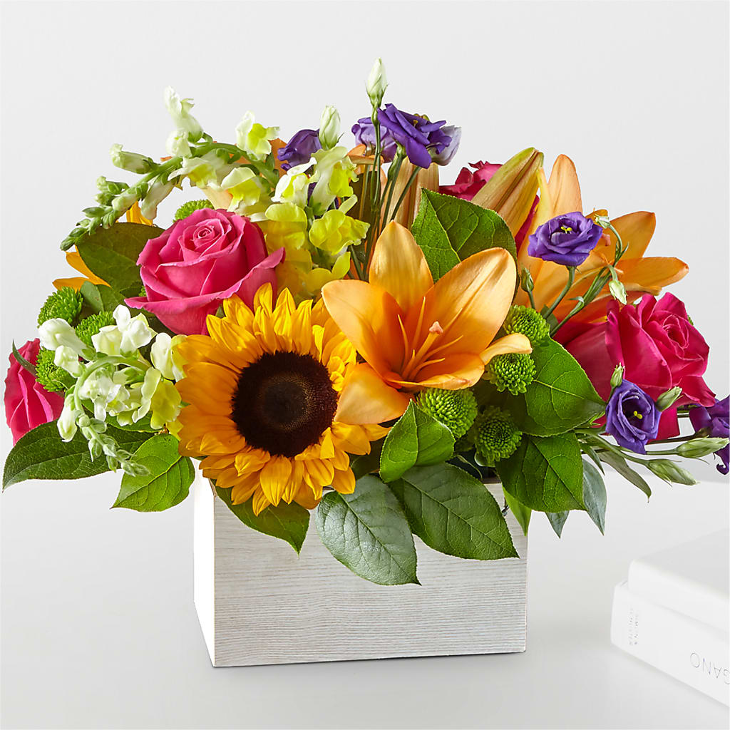 Best Day Box Bouquet – Dallas House Of Flowers, Dallas TX