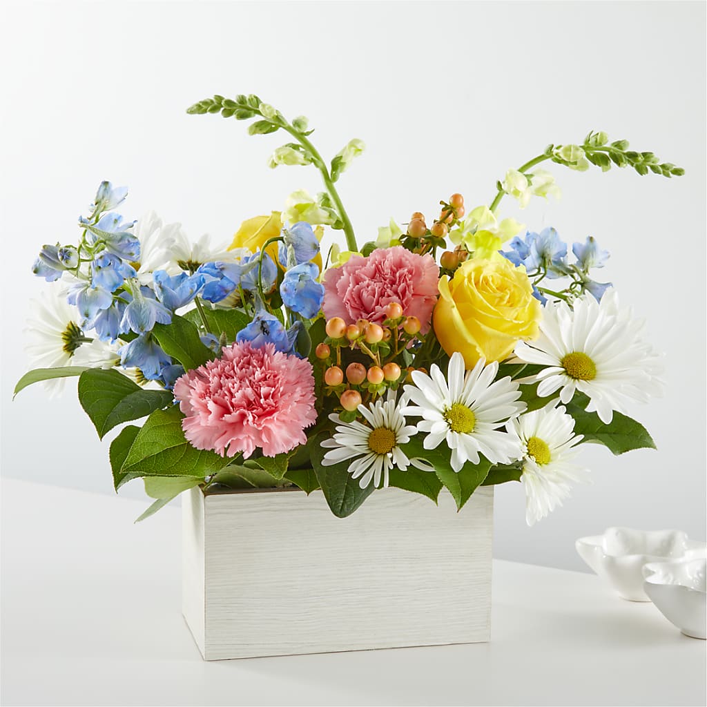 Sun Salutation Box Bouquet – Dallas House Of Flowers, Dallas TX
