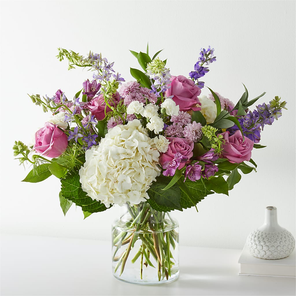 Violet Caress Bouquet – Dallas House Of Flowers, Dallas TX