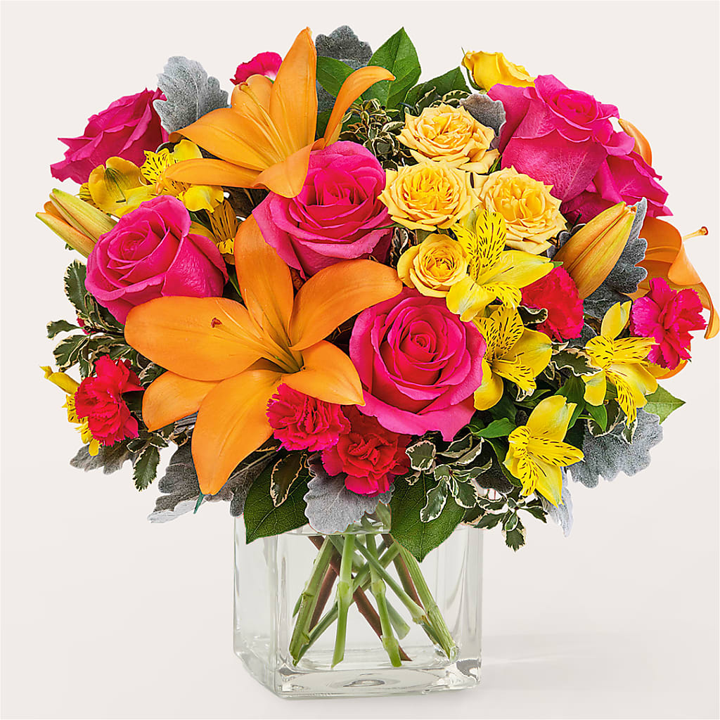 To the Tropics Bouquet – Dallas House Of Flowers, Dallas TX