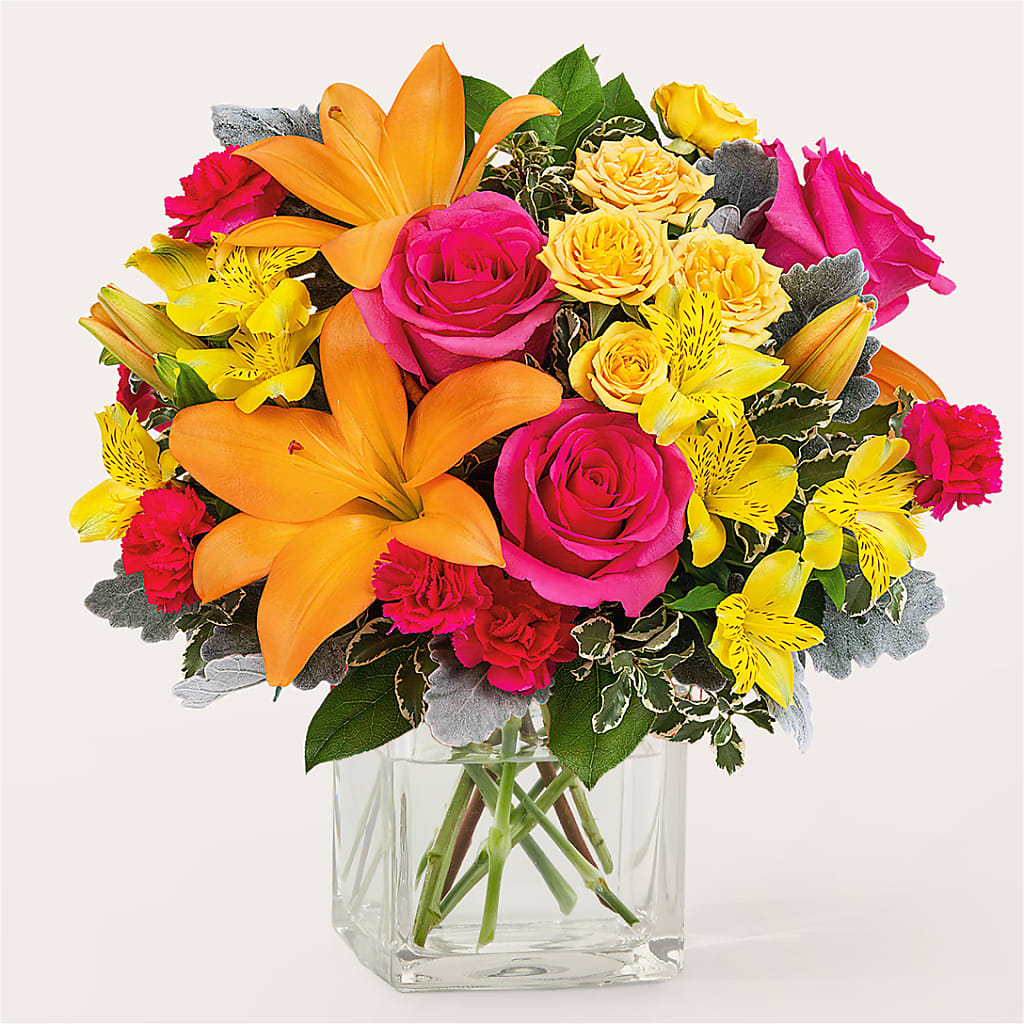 To the Tropics Bouquet – Dallas House Of Flowers, Dallas TX