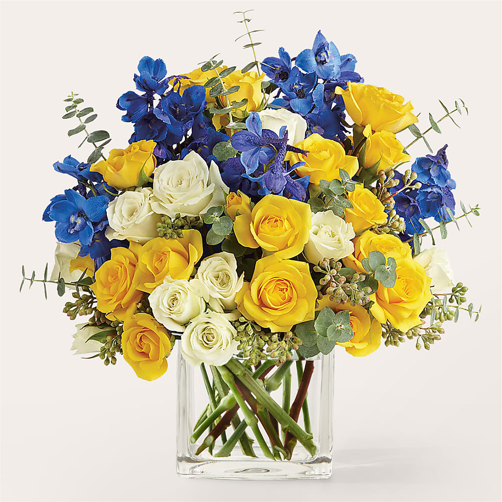 Sparkling Citrine Bouquet – Dallas House Of Flowers, Dallas TX