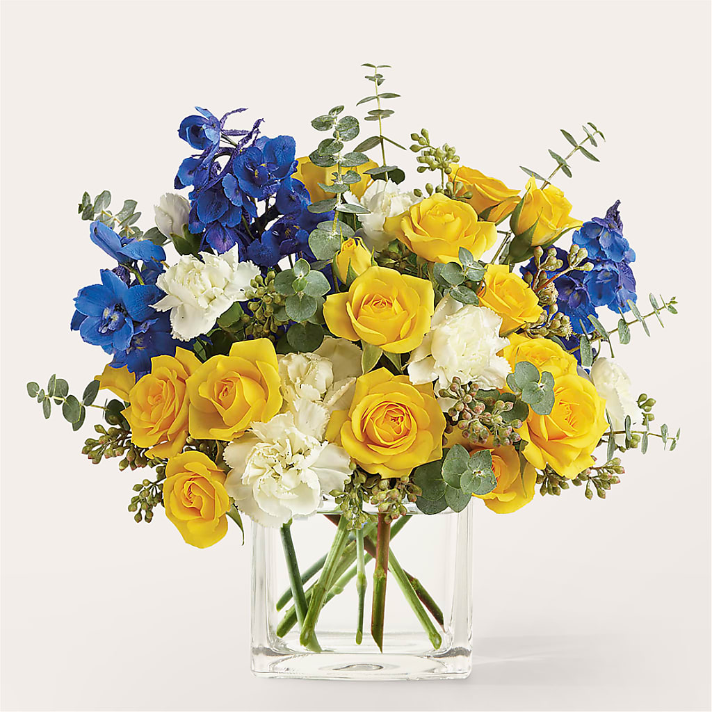 Sparkling Citrine Bouquet – Dallas House Of Flowers, Dallas TX