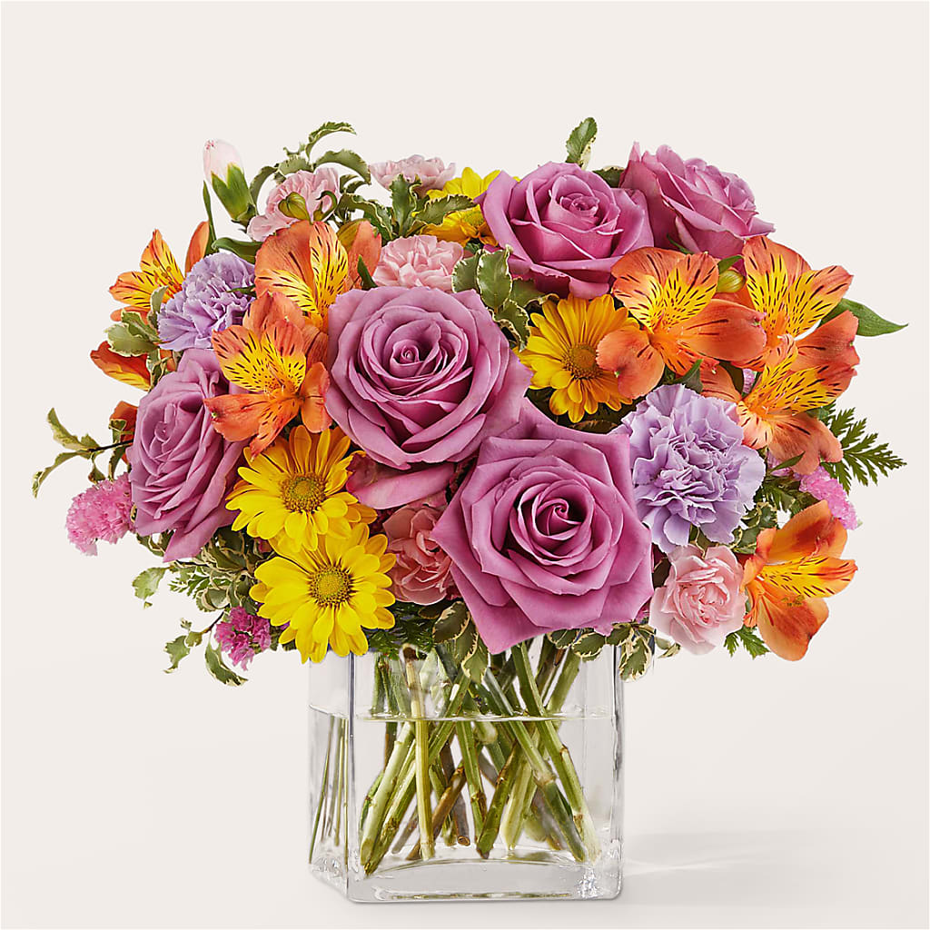Shades of Happiness Bouquet – Dallas House Of Flowers, Dallas TX