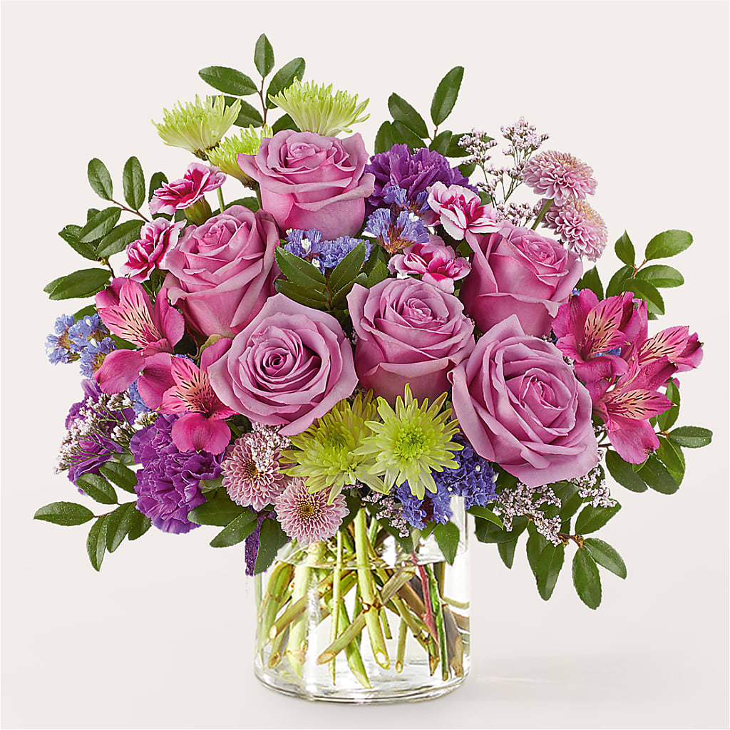 Glass Half Full Bouquet – Dallas House Of Flowers, Dallas TX
