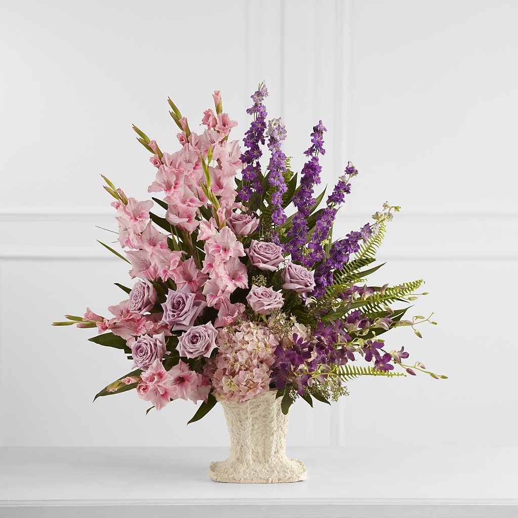 Flowing Garden Arrangement – Dallas House Of Flowers, Dallas TX