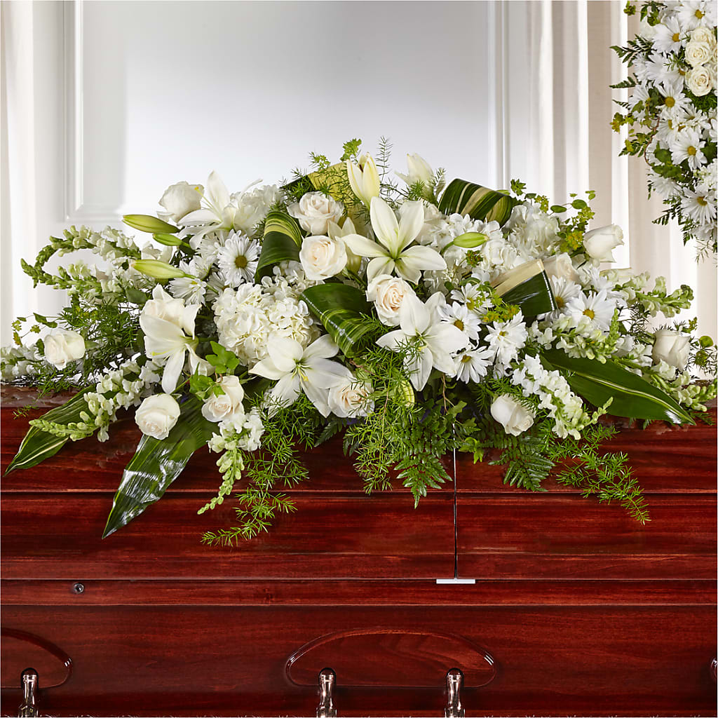 Abundance Casket Spray – Dallas House Of Flowers, Dallas TX