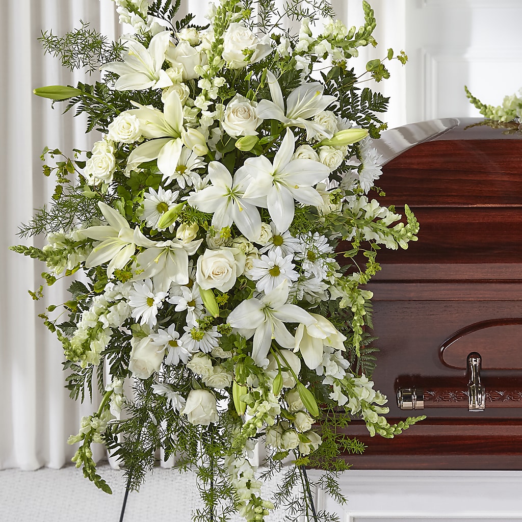 Loving Thoughts Standing Spray – Dallas House Of Flowers, Dallas TX