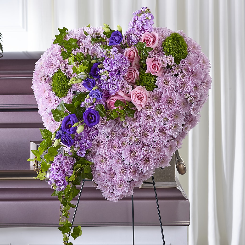 Treasured Love Standing Heart – Dallas House Of Flowers, Dallas TX