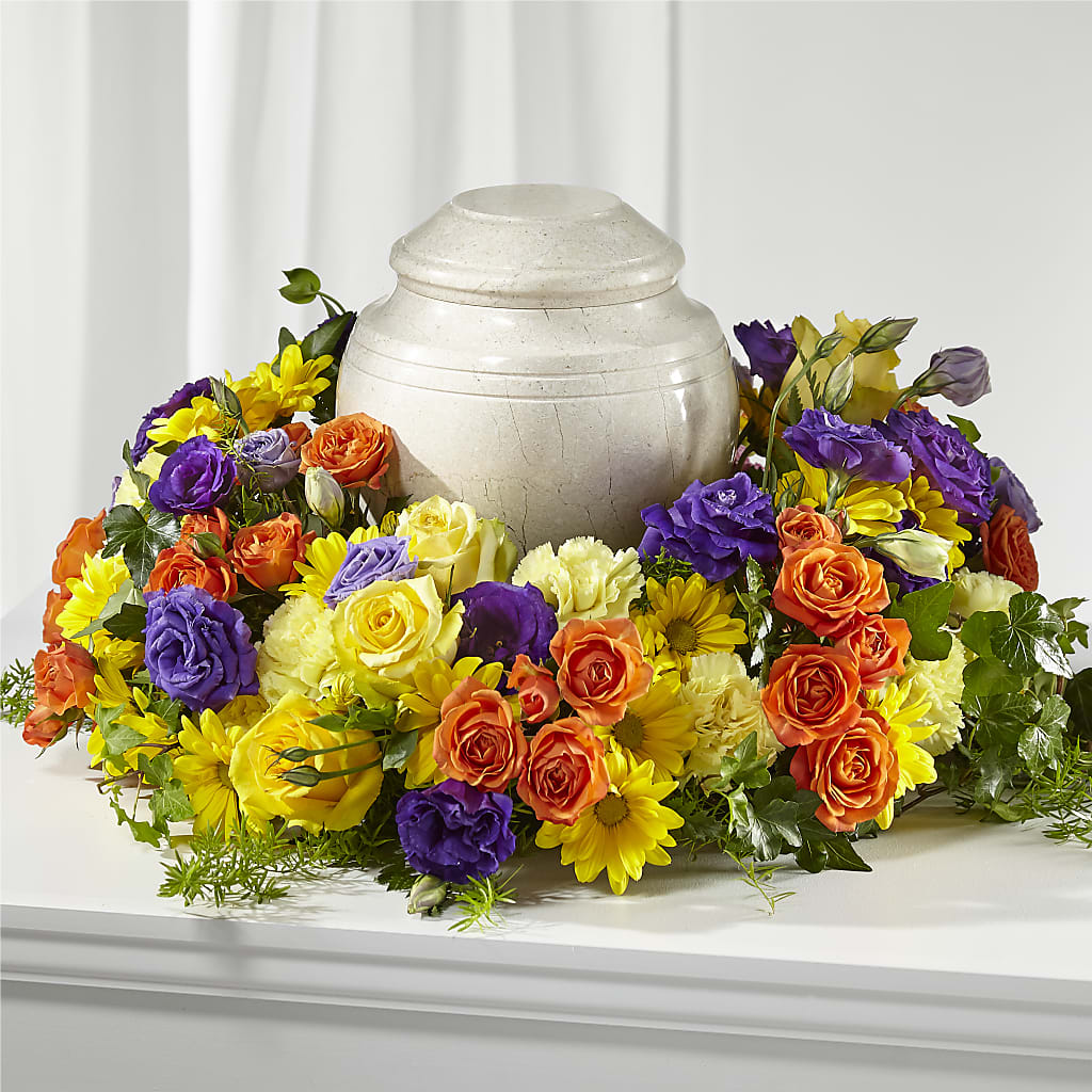 Blossoms of Remembrance Cremation Adornment – Dallas House Of Flowers, Dallas TX