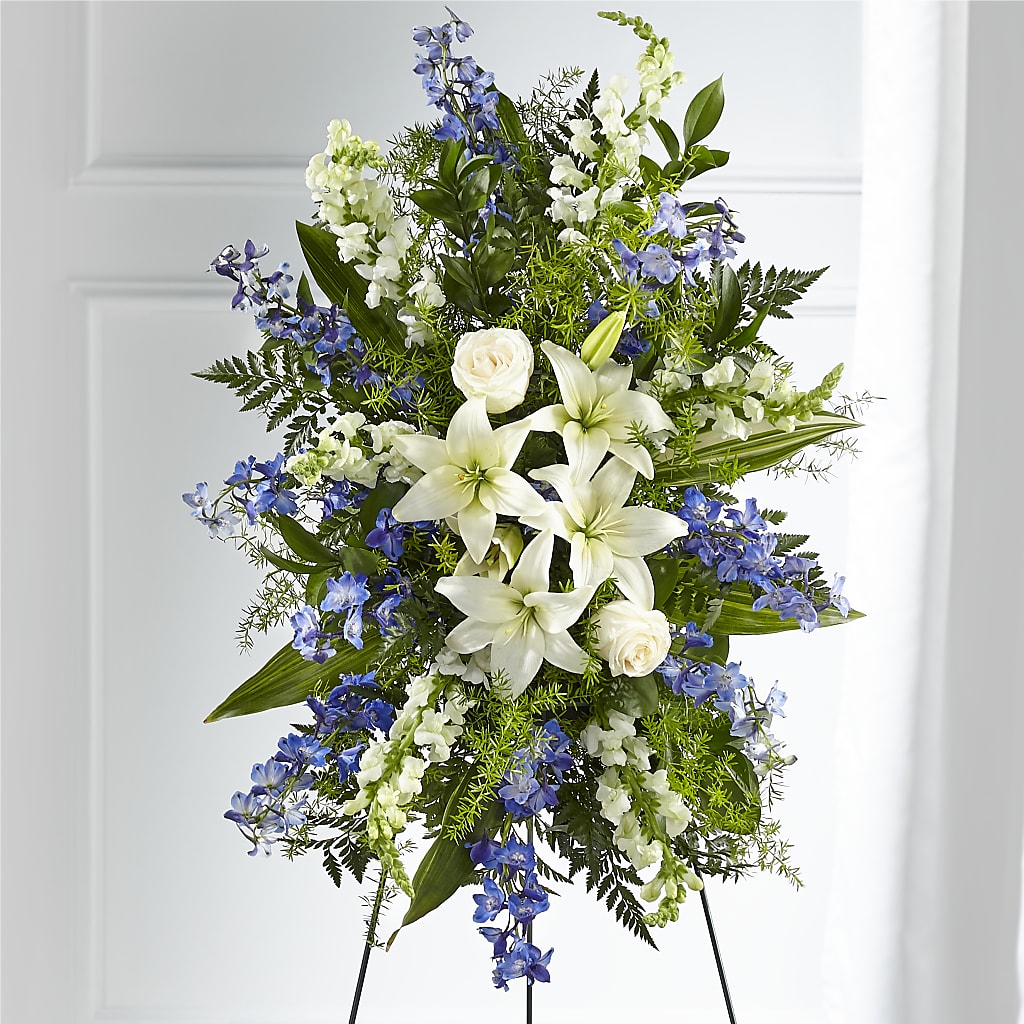 Faithful Friend Standing Spray – Dallas House Of Flowers, Dallas TX