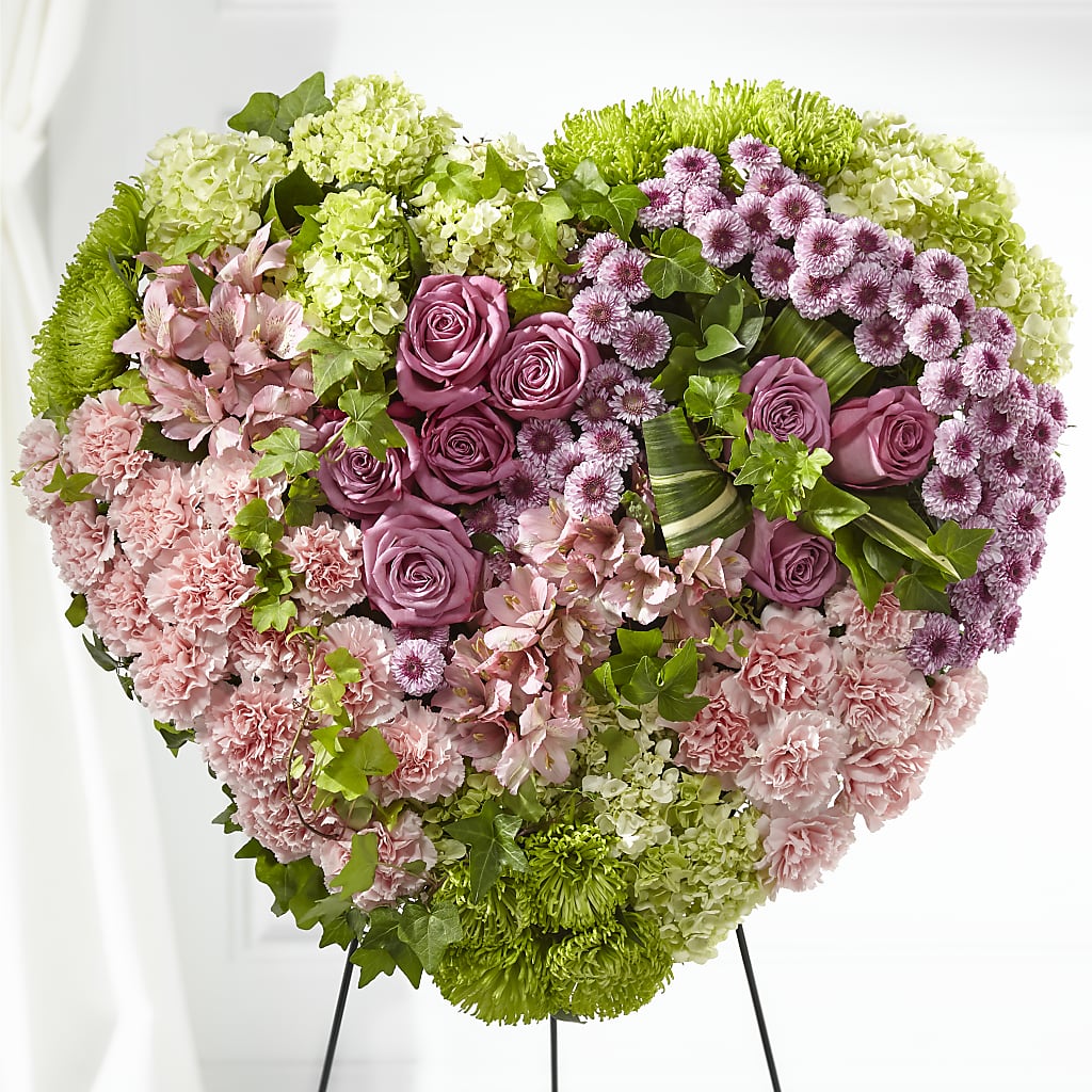 Heartwarming Standing Heart – Dallas House Of Flowers, Dallas TX