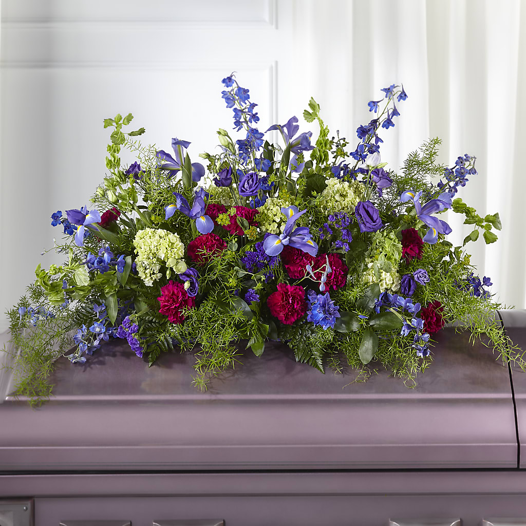 Always Treasured Casket Spray – Dallas House Of Flowers, Dallas TX