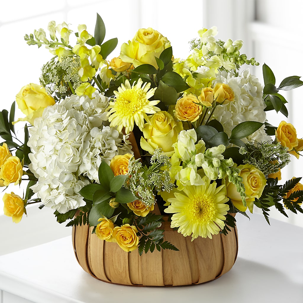 Rustic Remembrance Basket – Dallas House Of Flowers, Dallas TX
