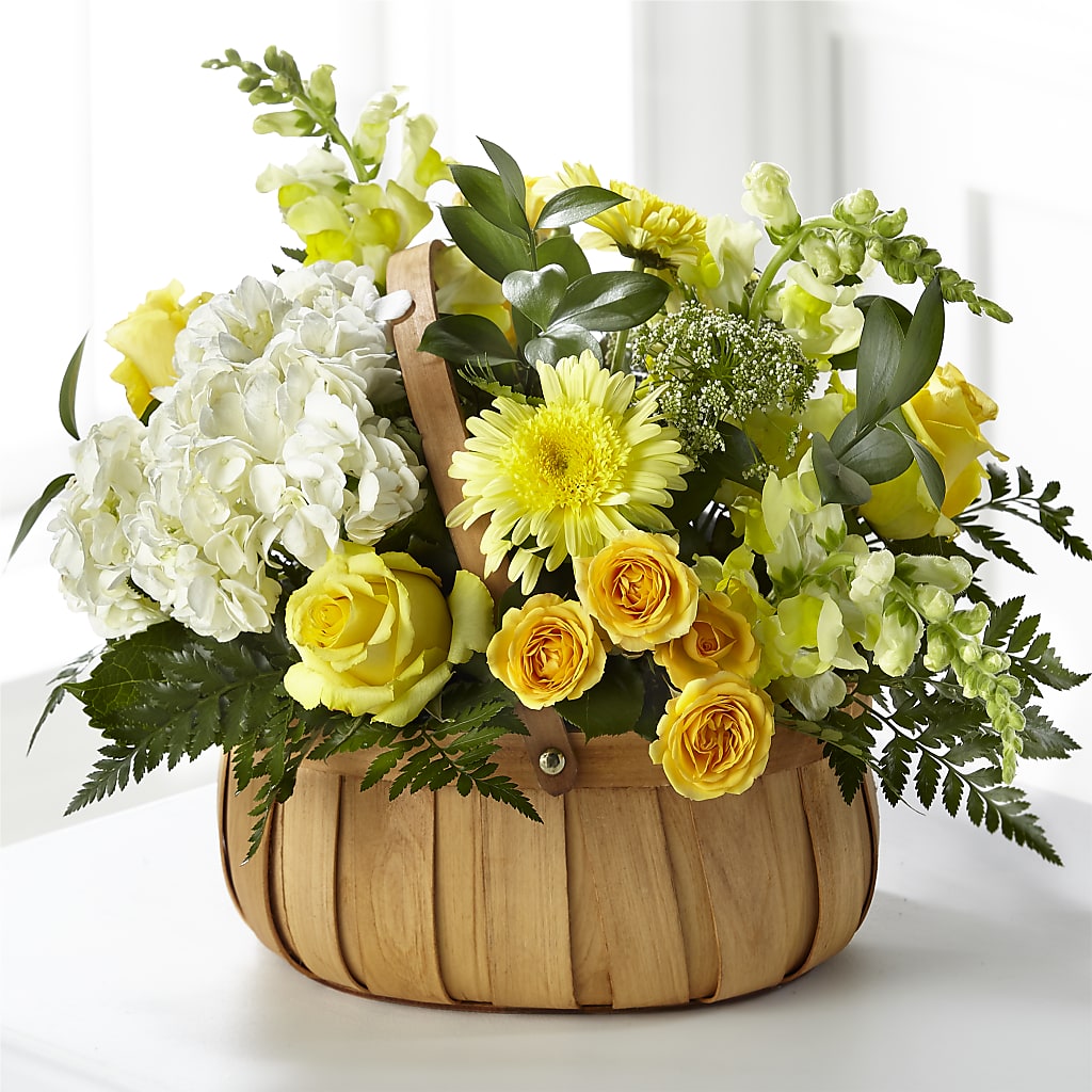 Rustic Remembrance Basket – Dallas House Of Flowers, Dallas TX