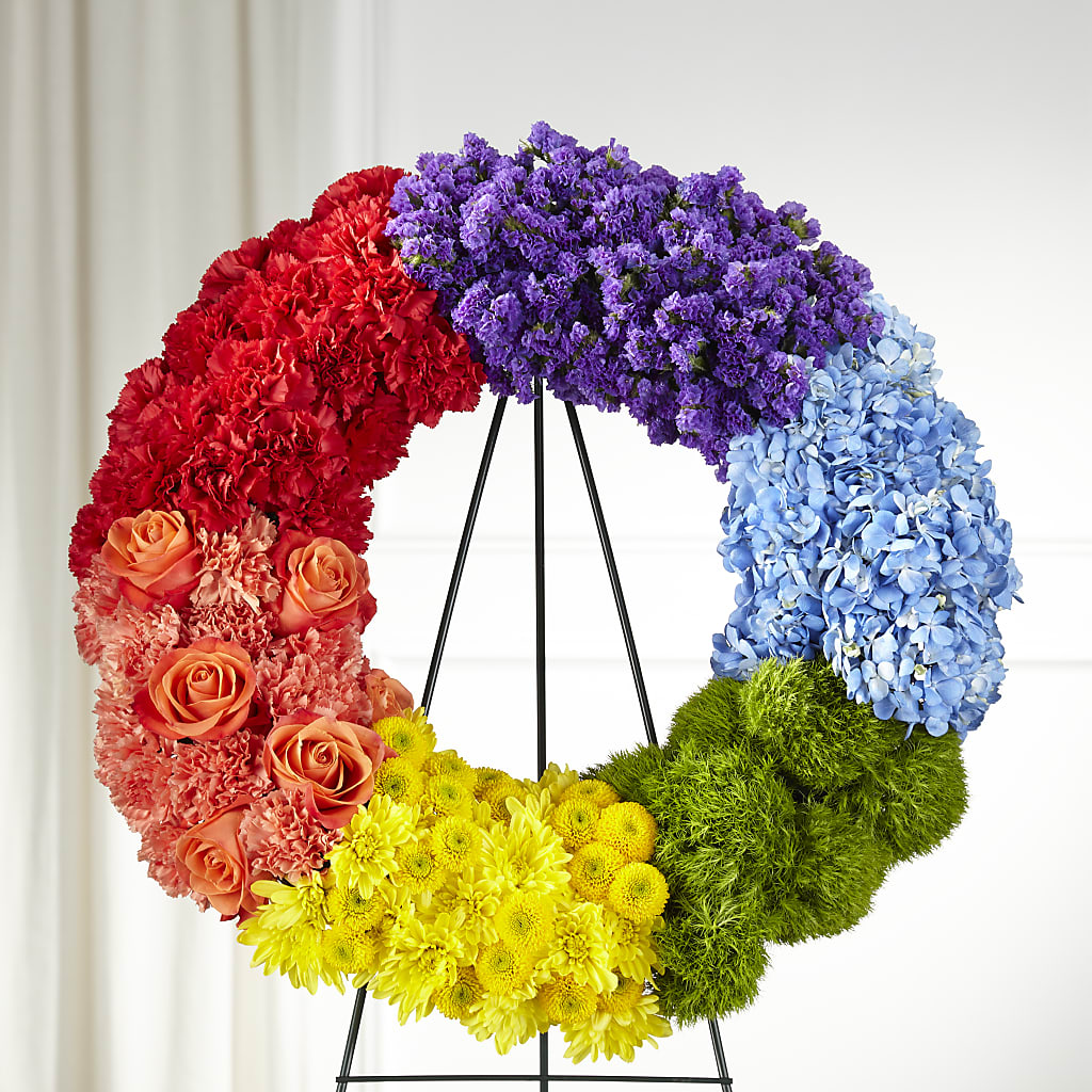 Circle of Love Wreath – Dallas House Of Flowers, Dallas TX