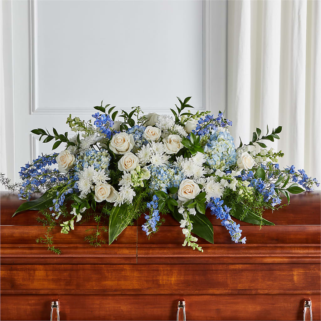 Timeless Essence Casket Spray – Dallas House Of Flowers, Dallas TX