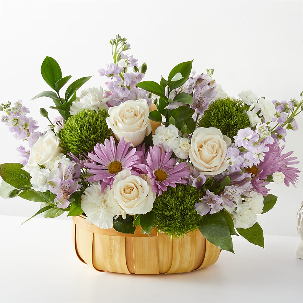 Peace & Love Basket – Dallas House Of Flowers, Dallas TX
