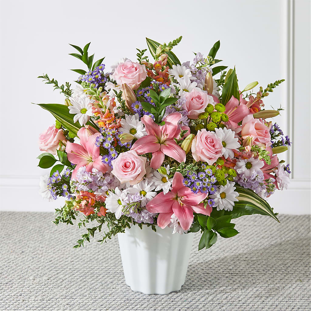 Abundant Compassion Floor Basket – Dallas House Of Flowers, Dallas TX