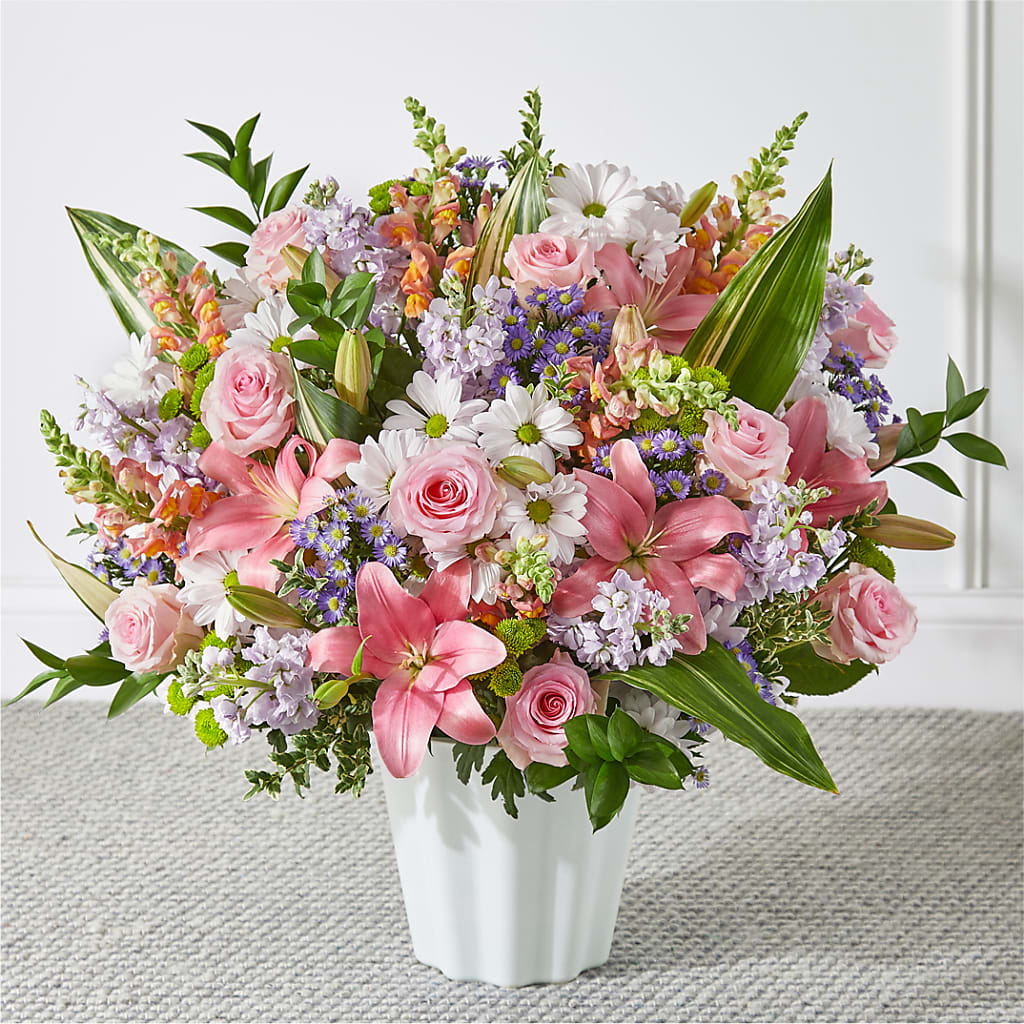 Abundant Compassion Floor Basket – Dallas House Of Flowers, Dallas TX