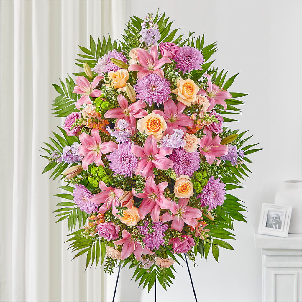 Love & Light Standing Spray – Dallas House Of Flowers, Dallas TX
