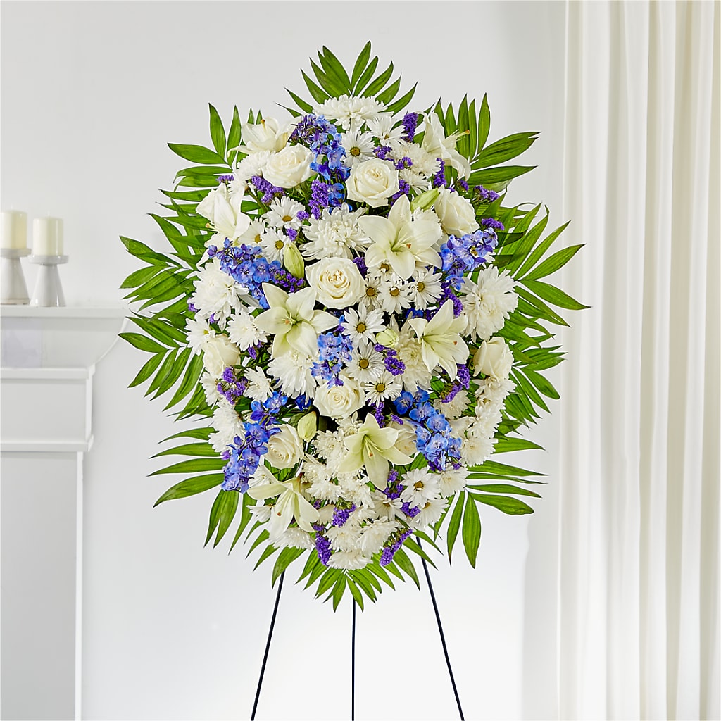 At Rest Standing Spray – Dallas House Of Flowers, Dallas TX