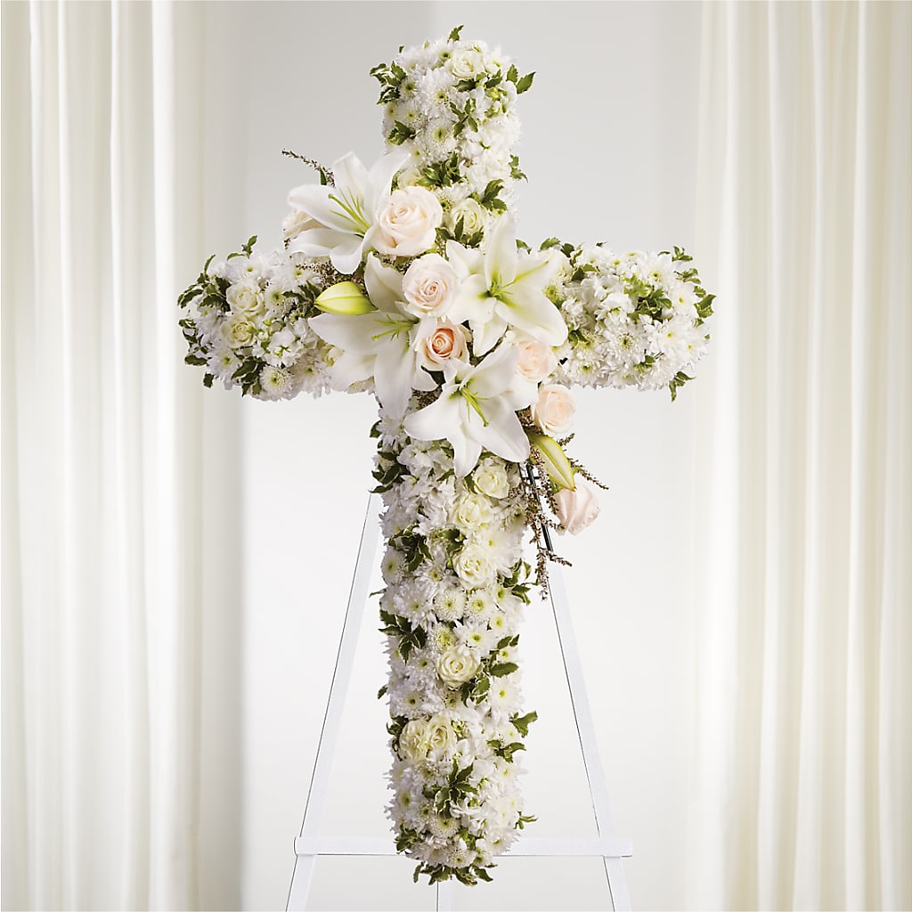 Spiritual Guidance Standing Spray – Dallas House Of Flowers, Dallas TX