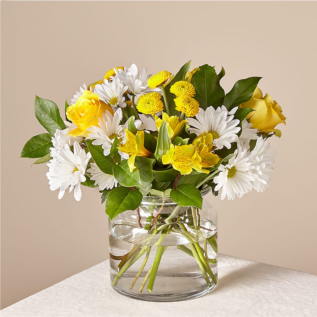 Sunny Sentiments Bouquet – Dallas House Of Flowers, Dallas TX