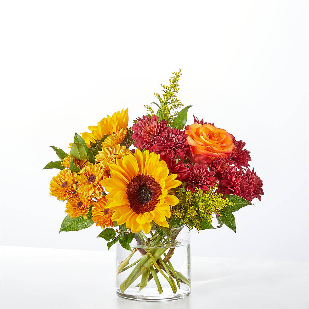 Flannel Scarf Bouquet – Dallas House Of Flowers, Dallas TX