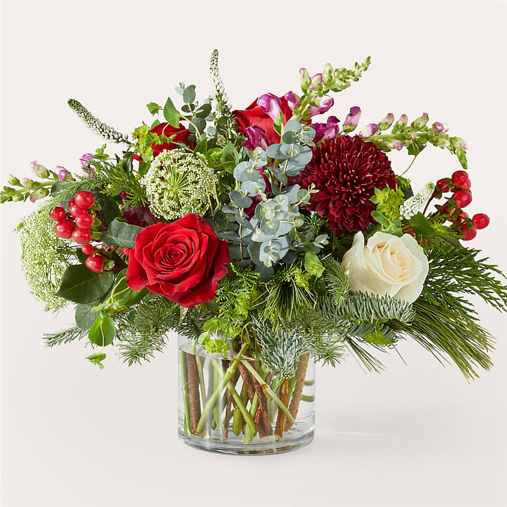 Cranberry Fizz Bouquet – Dallas House Of Flowers, Dallas TX