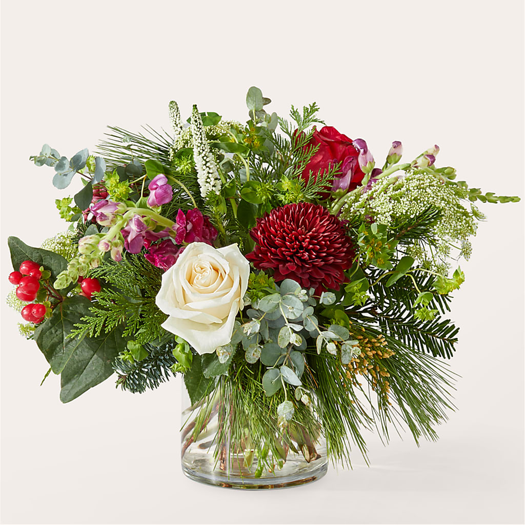 Cranberry Fizz Bouquet – Dallas House Of Flowers, Dallas TX
