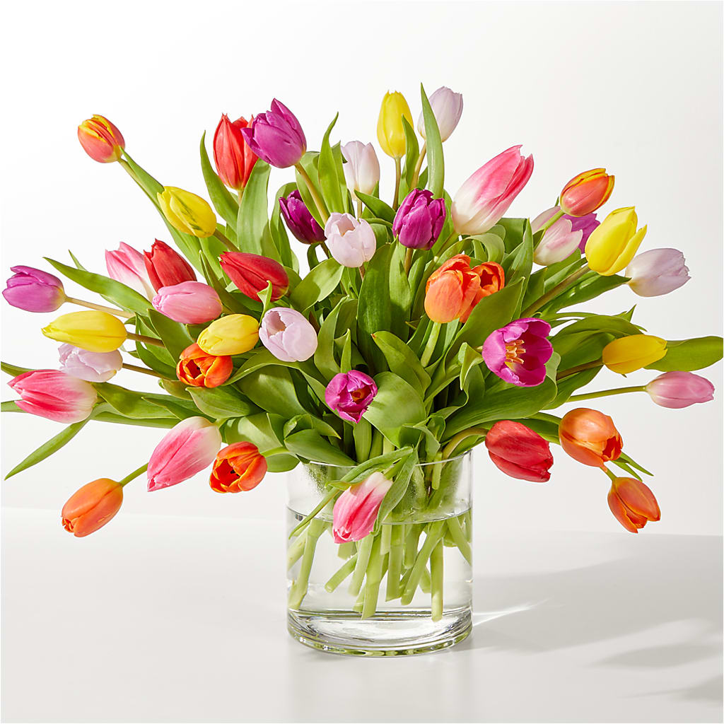 Spring's Calling Tulip Bouquet – Dallas House Of Flowers, Dallas TX