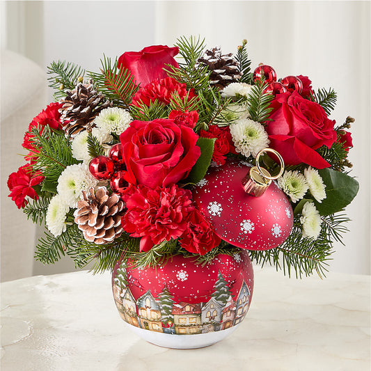 Christmas Carols Ornament –  Dallas House Of Flowers, Dallas TX