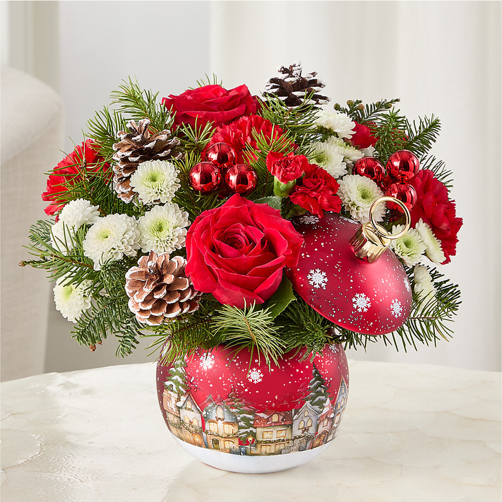 Christmas Carols Ornament –  Dallas House Of Flowers, Dallas TX