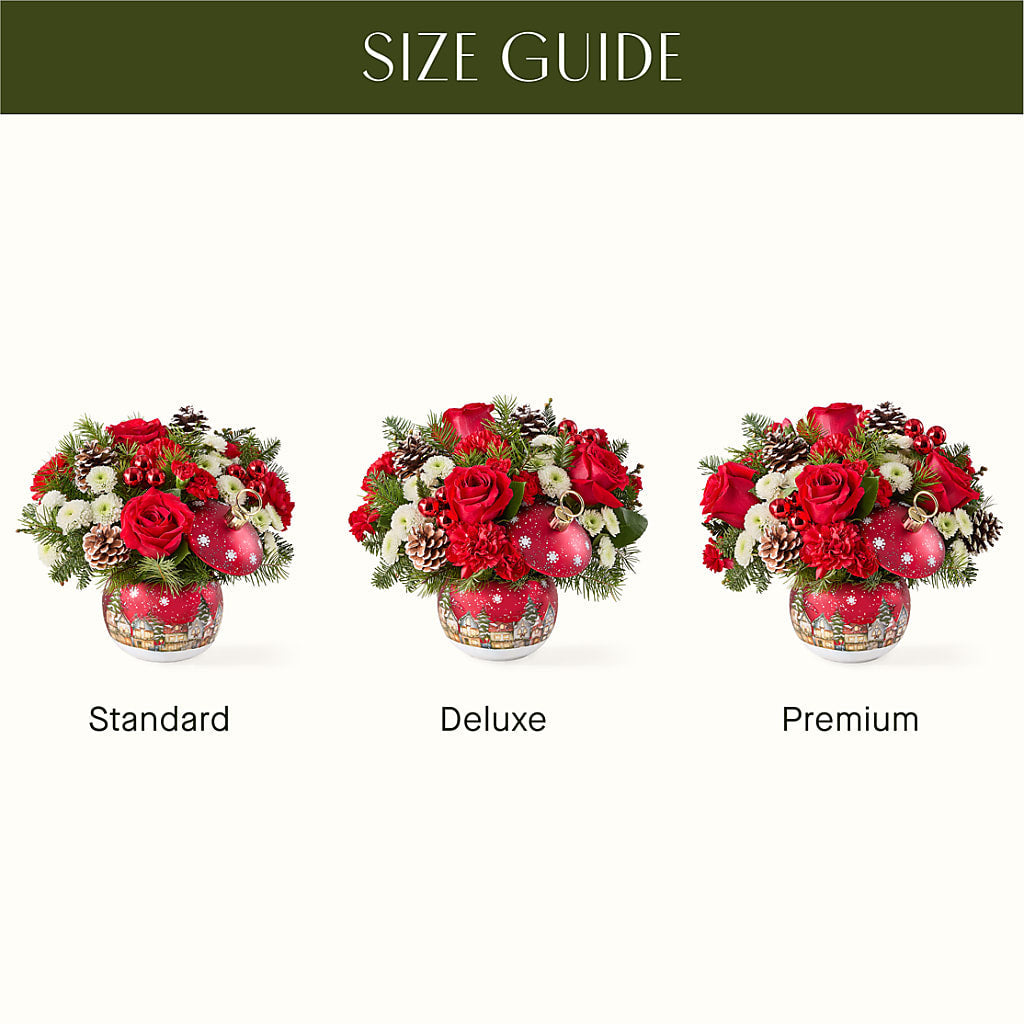 Christmas Carols Ornament –  Dallas House Of Flowers, Dallas TX