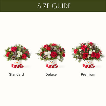 Jolly Snowman Bouquet –  Dallas House Of Flowers, Dallas TX