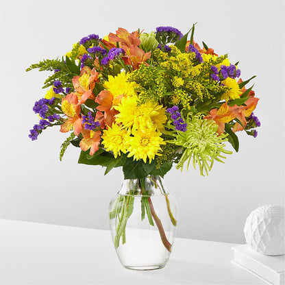 Marmalade Skies Bouquet –  Dallas House Of Flowers, Dallas TX