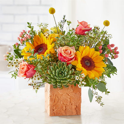 Sunflower Season Bouquet –  Dallas House Of Flowers, Dallas TX