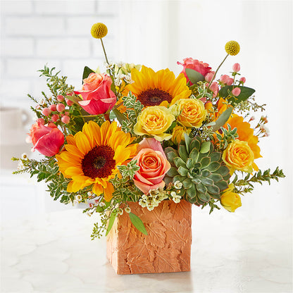 Sunflower Season Bouquet –  Dallas House Of Flowers, Dallas TX