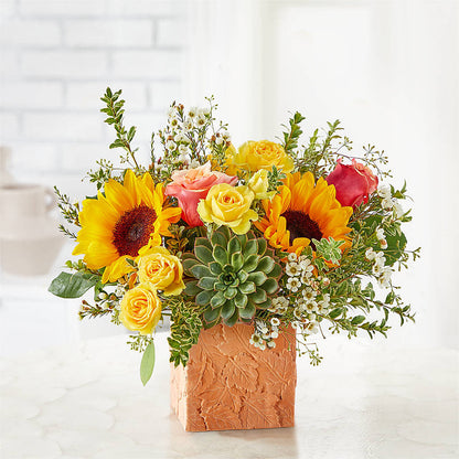 Sunflower Season Bouquet –  Dallas House Of Flowers, Dallas TX