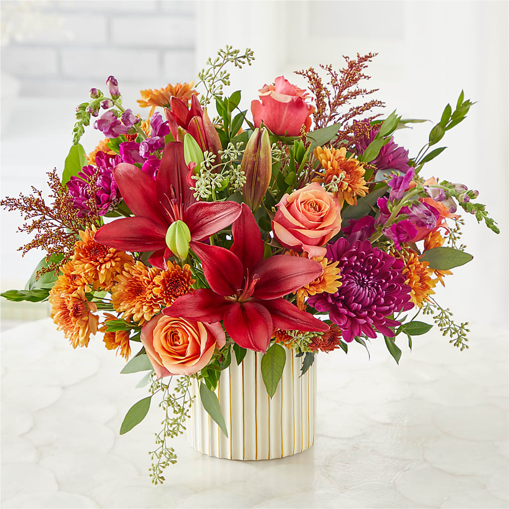 Burgundy Landscape Bouquet –  Dallas House Of Flowers, Dallas TX