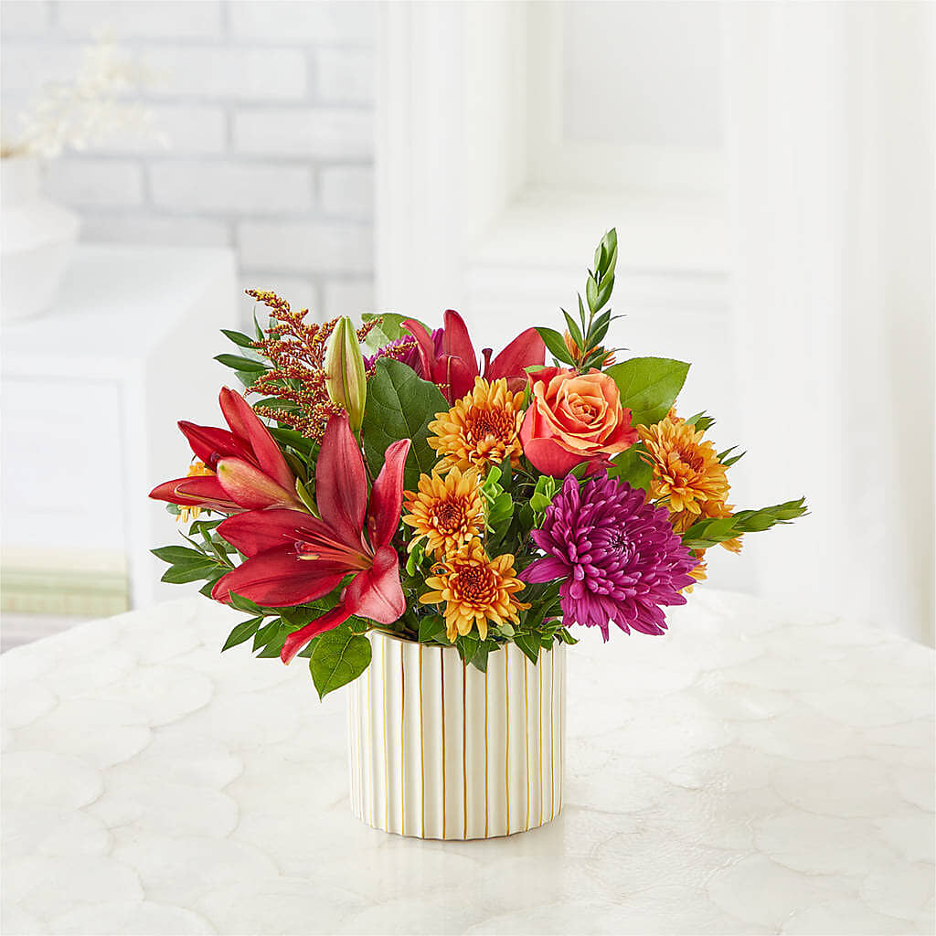 Burgundy Landscape Bouquet –  Dallas House Of Flowers, Dallas TX