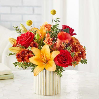 Scarlet Skies Bouquet –  Dallas House Of Flowers, Dallas TX