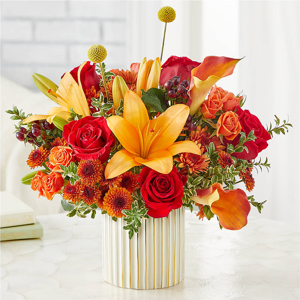Scarlet Skies Bouquet –  Dallas House Of Flowers, Dallas TX
