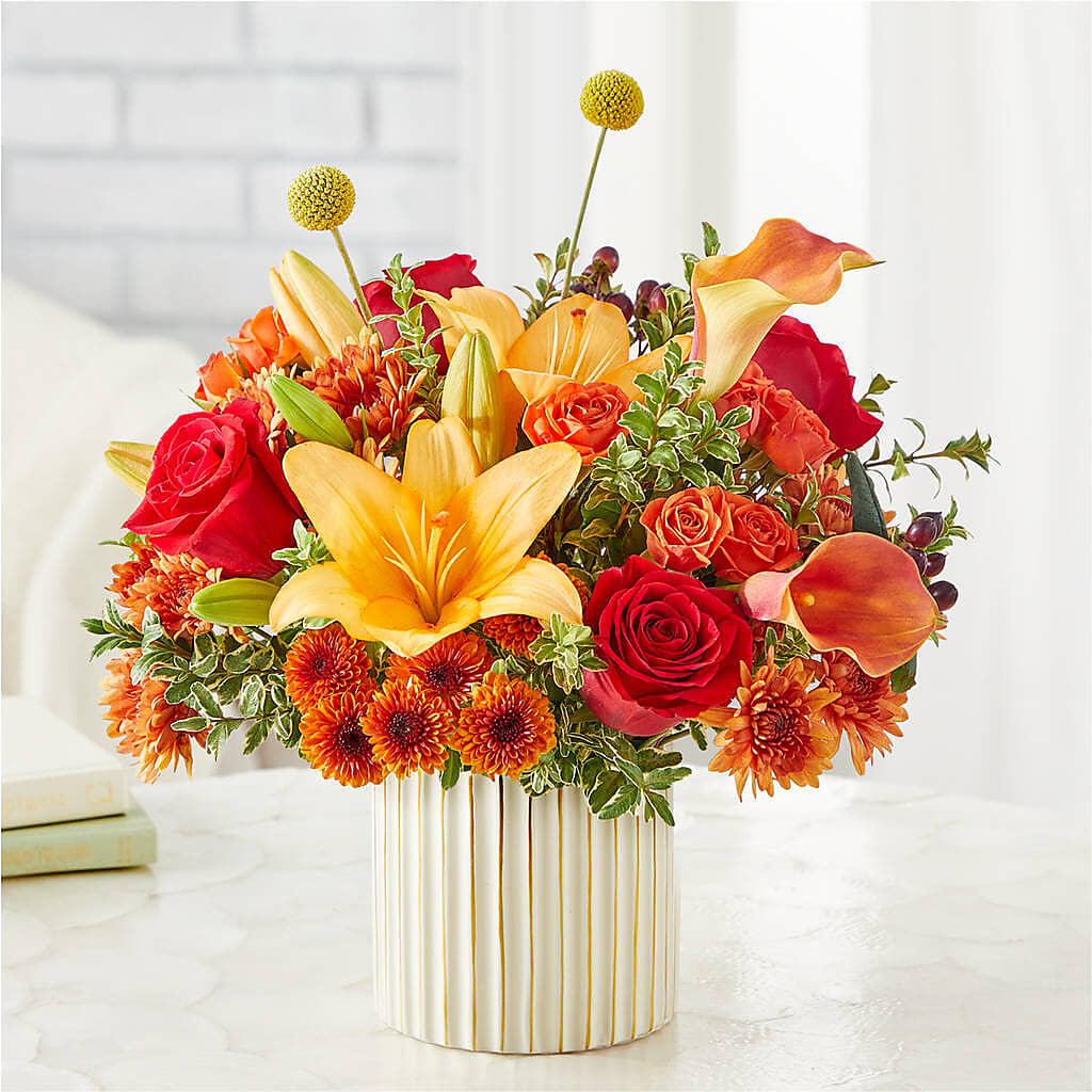 Scarlet Skies Bouquet –  Dallas House Of Flowers, Dallas TX