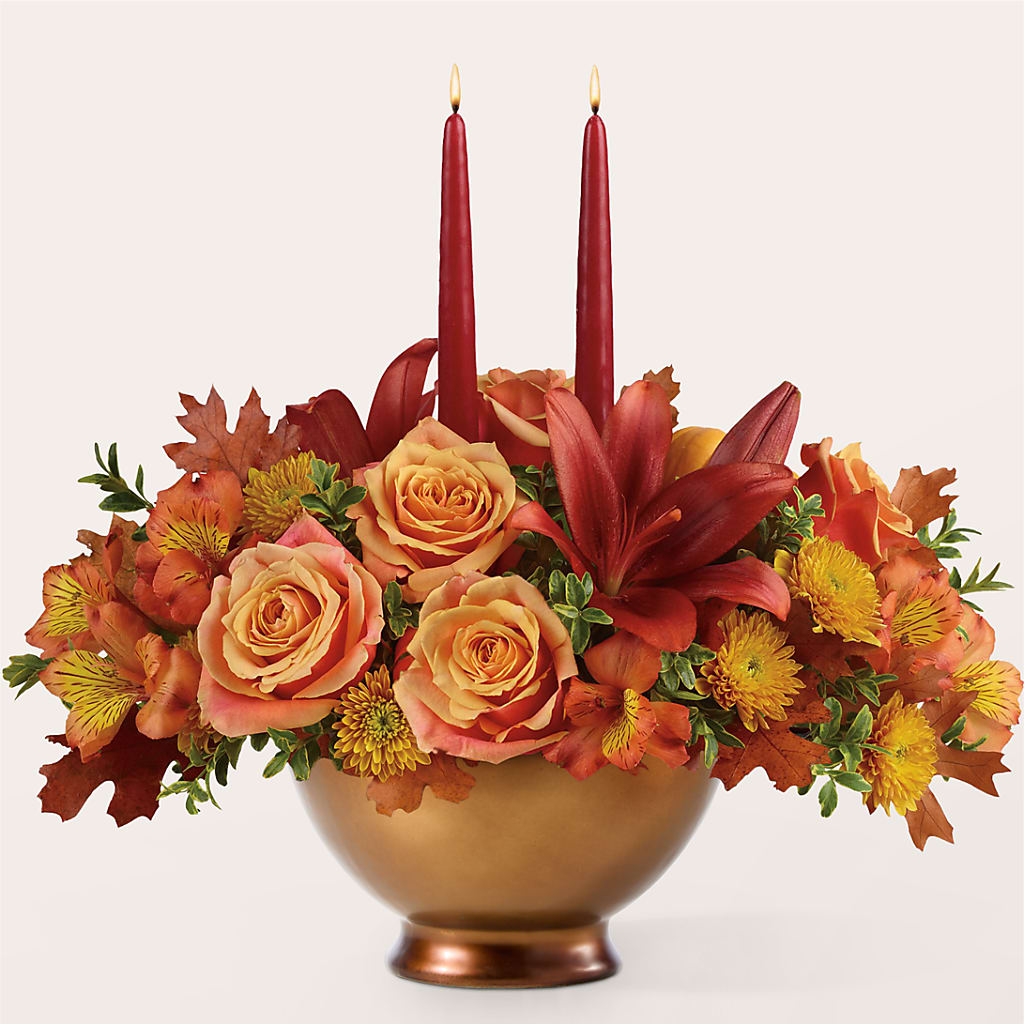 Harvest Table Centerpiece –  Dallas House Of Flowers, Dallas TX