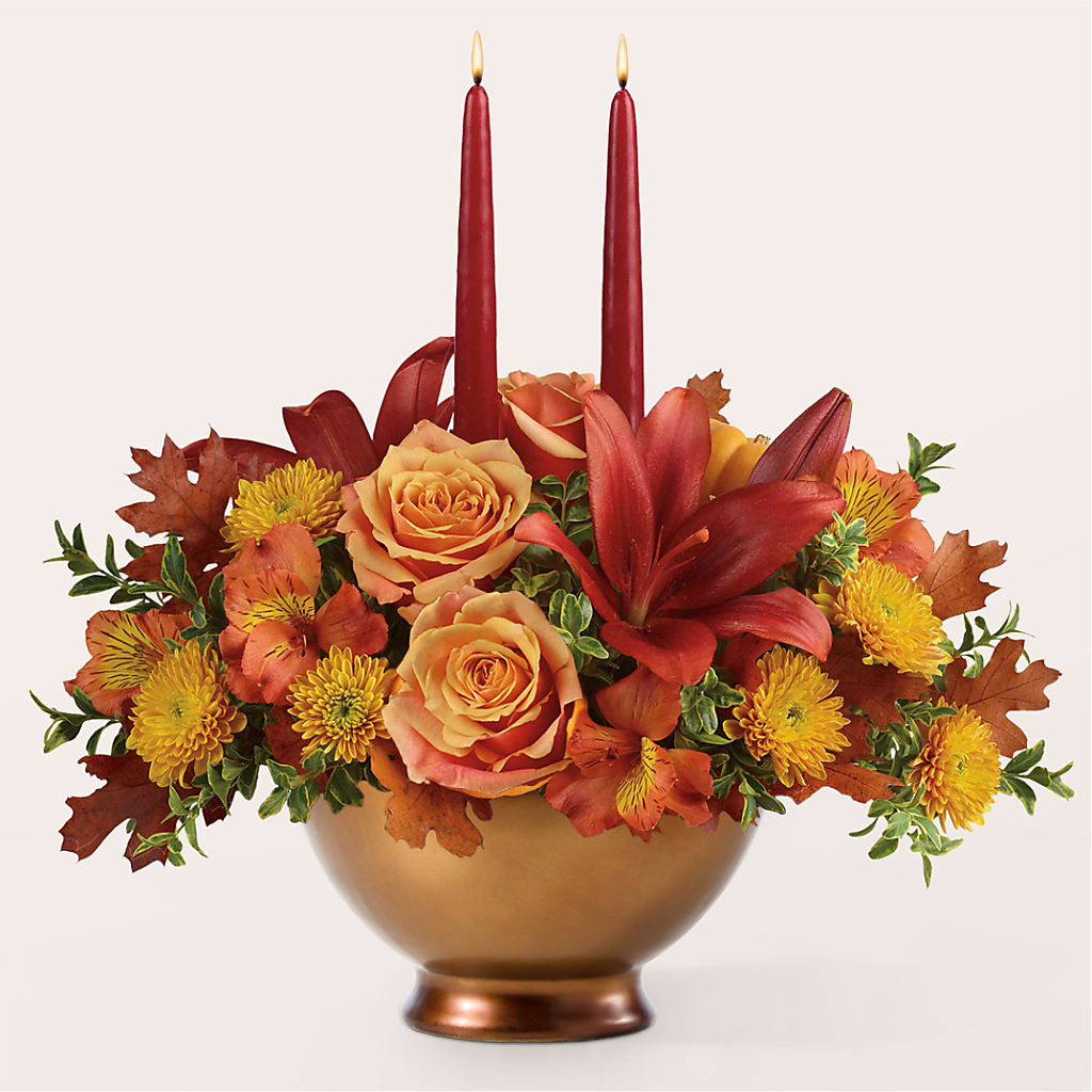 Harvest Table Centerpiece –  Dallas House Of Flowers, Dallas TX