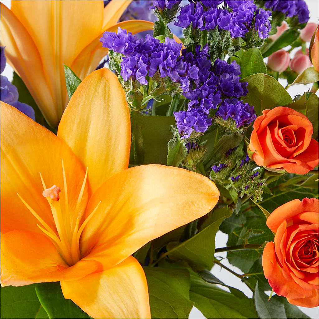 Radiant Citrus Bouquet –  Dallas House Of Flowers, Dallas TX